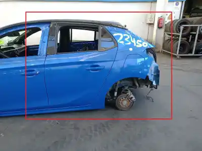 Автозапчасти б/у заднее левое крыло (обрезано) за opel corsa f 1.2 (68) ссылки oem iam hn05  hn05