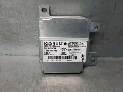 Second-hand car spare part Airbag Control Unit for RENAULT CLIO II FASE I (B/CBO) 1.2 OEM IAM references 8200375764 0285001538 BOSCH 