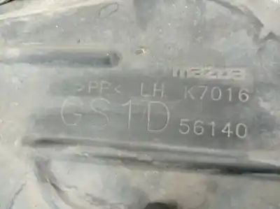 Second-hand car spare part front left wheel arch for mazda 6 hatchback (gh) 2.2 mzr-cd (gh10) oem iam references gs1d56140  