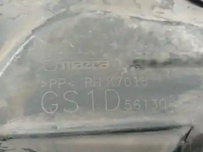 Автозапчастина б/у передня права колесна арка для mazda 6 hatchback (gh) 2.2 mzr-cd (gh10) посилання на oem iam gs1d56130  