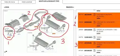 Автозапчастина б/у выпускна труба полность для hyundai i30 (pde, pd, pden) 2.0 n посилання на oem iam 28710s0280  28710s0280