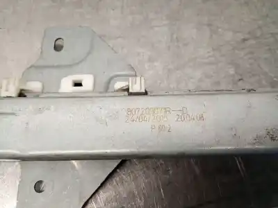 Second-hand car spare part passenger side right window regulator for dacia dokker 1.6 cat (bivalent. gasolina / gpl) oem iam references 807209071r  807209071r