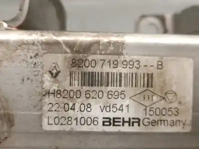 Gebrauchtes Autoersatzteil egr-kühler zum nissan qashqai / qashqai +2 i (j10, nj10, jj10e) 2.0 dci oem-iam-referenzen 8200719993 l0281006 behr 1473500qab