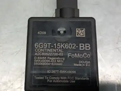 Автозапчастина б/у антена для ford b-max (jk) 1.6 tdci посилання на oem iam 6g9t15k602bb  6g9t15k602bb