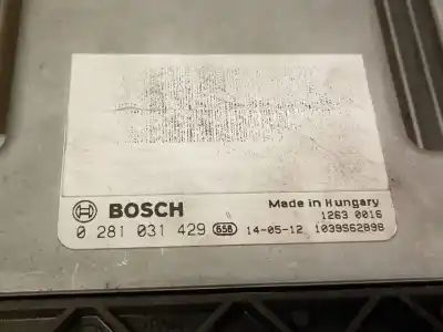 Second-hand car spare part ecu engine control for ford b-max (jk) 1.6 tdci oem iam references 0281031429  0281031429