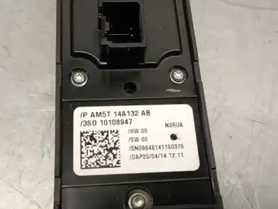 Peça sobressalente para automóvel em segunda mão botão / interruptor elevador vidro dianteiro esquerdo por ford b-max (jk) 1.6 tdci referências oem iam an5t14a132ab  1861098