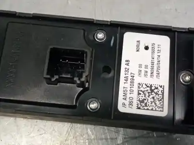 Peça sobressalente para automóvel em segunda mão botão / interruptor elevador vidro dianteiro esquerdo por ford b-max (jk) 1.6 tdci referências oem iam an5t14a132ab  1861098