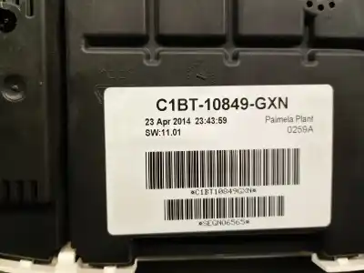 Автозапчасти б/у приборная доска за ford b-max (jk) 1.6 tdci ссылки oem iam c1bt10849gxn  2086528