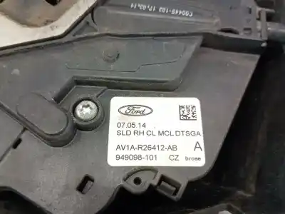 Автозапчастина б/у замок заднього правого дверя для ford b-max (jk) 1.6 tdci посилання на oem iam av1ar26412ab  1846623