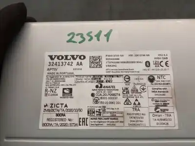 Автозапчастина б/у аудіо система / радіо cd для volvo xc40 (536) recharge посилання на oem iam 32413742aa  32413746aa
