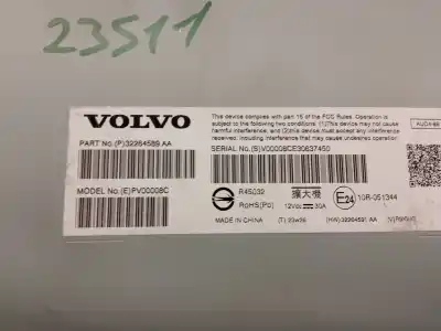 Автозапчастина б/у антенний підсилювач для volvo xc40 (536) recharge посилання на oem iam 32264589  36013039 Автозапчастина б/у антенний підсилювач для volvo xc40 (536) recharge посилання на oem iam 32264589  36013039