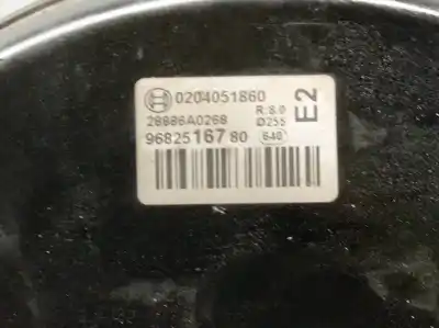 Second-hand car spare part brake servo for peugeot 308 sw i (4e_, 4h_) 1.6 16v oem iam references 9682516780 0204051860 4535af