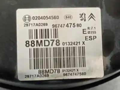 Peça sobressalente para automóvel em segunda mão servo freio por citroen c4 lim. collection referências oem iam 9674747580 0204054560 34336873434