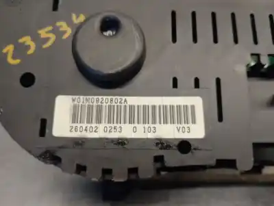 Peça sobressalente para automóvel em segunda mão quadrante por seat toledo ii (1m2) 1.6 16v referências oem iam 1m0920802a 110080152002 vdo 1m0920802ax Peça sobressalente para automóvel em segunda mão quadrante por seat toledo ii (1m2) 1.6 16v referências oem iam 1m0920802a 110080152002 vdo 1m0920802ax