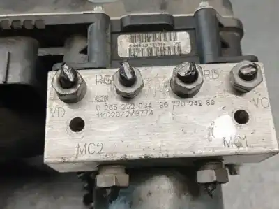 Peça sobressalente para automóvel em segunda mão abs por citroen c4 lim. collection referências oem iam 9677024980 0265252034 1606919380