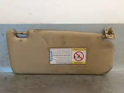 Second-hand car spare part left sunshade for ssangyong rodius 2.7 turbodiesel cat oem iam references 7613021301eaj