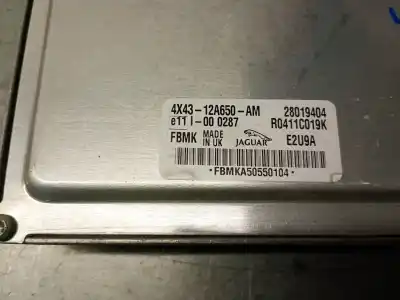 Second-hand car spare part ecu engine control for jaguar x-type i (x400) 2.0 d oem iam references 4x4312a650am  4x4312a650am