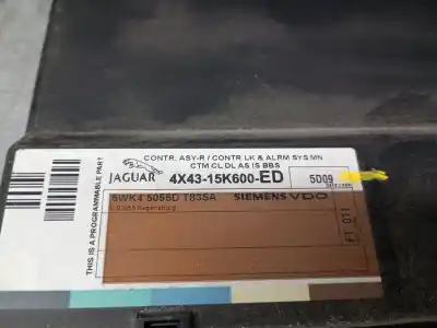 Автозапчасти б/у закрытый распределительный щит за jaguar x-type i (x400) 2.0 d ссылки oem iam 4v4315k600ed  4v4315k600ed