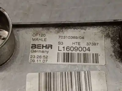 Second-hand car spare part engine oil cooler for bmw x3 (e83) 2.0 sd oem iam references 70310369 l1609004 behr 11427802113