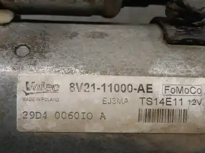 Автозапчастина б/у двигун запускається для ford b-max (jk) 1.6 tdci посилання на oem iam 8v2111000ae ts14e11 valeo 1734633