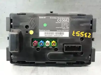 Peça sobressalente para automóvel em segunda mão display gps / multimídia por renault grand scénic iii (jz0/1_) 1.6 dci (jz00, jz12) referências oem iam 259153398r ib233j00733 259154618r