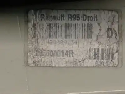 Автозапчасти б/у правый задний фонарь за renault grand scénic iii (jz0/1_) 1.6 dci (jz00, jz12) ссылки oem iam 265500014r  265500014r