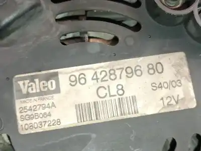 Pezzo di ricambio per auto di seconda mano alternatore per citroen c3 1.4 riferimenti oem iam 9642879680 2542794a valeo 5705aw