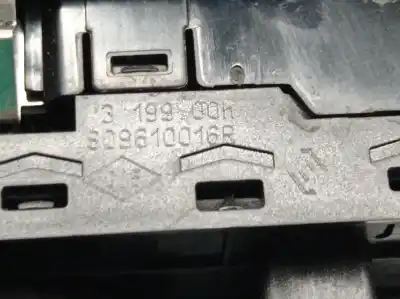 Peça sobressalente para automóvel em segunda mão botão / interruptor elevador vidro dianteiro esquerdo por renault grand scénic iii (jz0/1_) 1.6 dci (jz00, jz12) referências oem iam 809610016r  809610016r