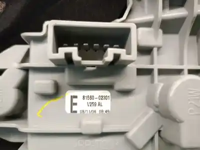 Second-hand car spare part left tailgate light for toyota corolla (_e12_) 1.4 d (nde120_) oem iam references 8156002301  8149713010