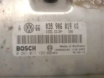 Автозапчастина б/у ебу контролер двигуна для seat leon (1m1) 1.9 tdi посилання на oem iam 038906019kg 0281011193 bosch  Автозапчастина б/у ебу контролер двигуна для seat leon (1m1) 1.9 tdi посилання на oem iam 038906019kg 0281011193 bosch