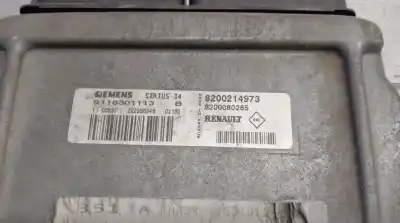 Автозапчастина б/у ебу контролер двигуна для renault scenic (ja..) 1.6 16v authentique (ja0b/11) посилання на oem iam 8200214973 s118301113b siemens 8200214973
