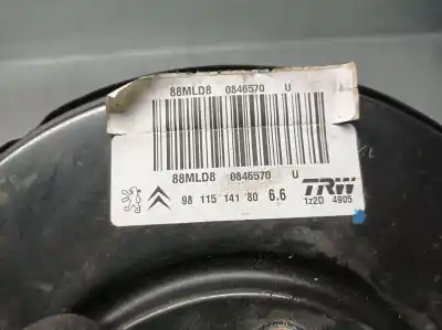 Автозапчастина б/у гальмівний серво для peugeot 2008 i (cu_) 1.2 thp 110 / puretech 110 посилання на oem iam 9811514180 0846570u 1609895680