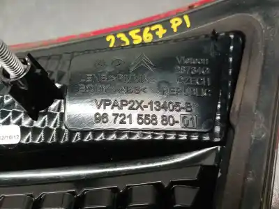 Second-hand car spare part left tailgate light for citroen c4 lim. 1.6 16v oem iam references 9672155880  7453e4