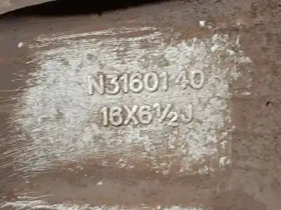 Second-hand car spare part rim for nissan qashqai / qashqai +2 i (j10, nj10, jj10e) 2.0 dci oem iam references d0300jd010  r16x61/2j40 Second-hand car spare part rim for nissan qashqai / qashqai +2 i (j10, nj10, jj10e) 2.0 dci oem iam references d0300jd010  r16x61/2j40