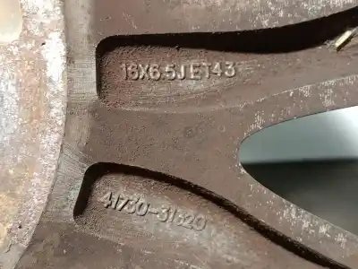 Pezzo di ricambio per auto di seconda mano cerchione in lega per ssangyong actyon 2.0 td cat riferimenti oem iam 4173031320  r16x6.5jet43