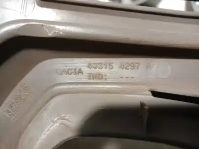 Автозапчастина б/у капки ступиці для dacia lodgy 1.5 blue dci diesel fap cat посилання на oem iam 403154297r  r16