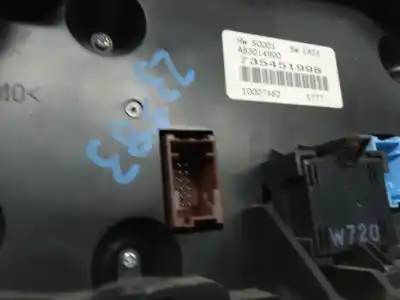 Peça sobressalente para automóvel em segunda mão comando de sofagem (chauffage / ar condicionado) por fiat 500 (312_) 1.4 (312axc1b, 312cxc1b) referências oem iam 735451998  735451998