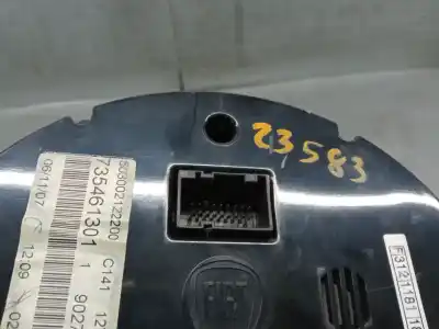Peça sobressalente para automóvel em segunda mão quadrante por fiat 500 (312_) 1.4 (312axc1b, 312cxc1b) referências oem iam 735461301  503002122200