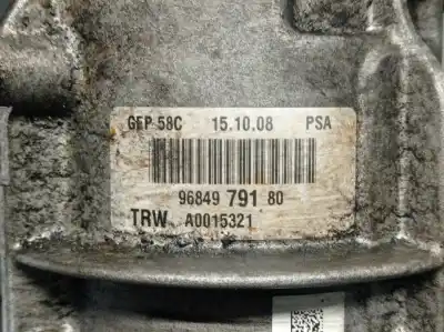 Pièce détachée automobile d'occasion pompe de direction pour peugeot 308 sw i (4e_, 4h_) 1.6 16v références oem iam 9684979180 a0015321 4007wy