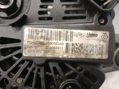Автозапчастина б/у генератор для renault grand scénic iii (jz0/1_) 1.6 dci (jz00, jz12) посилання на oem iam 231007033r 2606523b valeo 231007033r