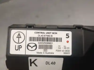 Second-hand car spare part fuse box unit for mazda 2 lim. (de) 1.5 16v cat oem iam references dl4067560b  