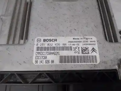 Second-hand car spare part ecu engine control for citroen c4 picasso ii 1.6 bluehdi 120 oem iam references 9814182680 0281032456 bosch  Second-hand car spare part ecu engine control for citroen c4 picasso ii 1.6 bluehdi 120 oem iam references 9814182680 0281032456 bosch