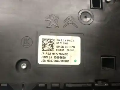 Second-hand car spare part multifunction switch for peugeot 308 sw ii (lc_, lj_, lr_, lx_, l4_) 1.6 hdi / bluehdi 115 (lcbhxm, lcbhxt) oem iam references 96777664zd  96777664zd