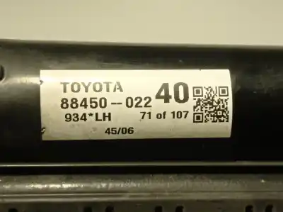 Peça sobressalente para automóvel em segunda mão condensador / radiador de ar condicionado por toyota corolla (_e12_) 1.4 d (nde120_) referências oem iam 8845002240  8845002240