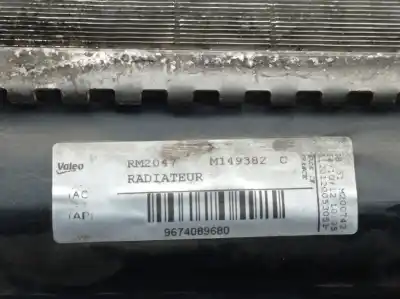 Автозапчастина б/у водяний радіатор для citroen c4 lim. 1.6 16v посилання на oem iam 9674089680 m149382c 1330y5 Автозапчастина б/у водяний радіатор для citroen c4 lim. 1.6 16v посилання на oem iam 9674089680 m149382c 1330y5