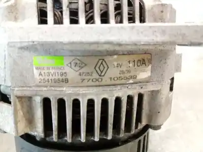 Peça sobressalente para automóvel em segunda mão alternador por renault clio ii fase i (b/cbo) 1.9 d alize referências oem iam 7700105539 2541954b valeo 7701499959