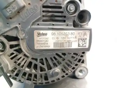 Pezzo di ricambio per auto di seconda mano alternatore per citroen c4 picasso ii 1.6 bluehdi 120 riferimenti oem iam 9810525380 2624310c valeo 9810525380