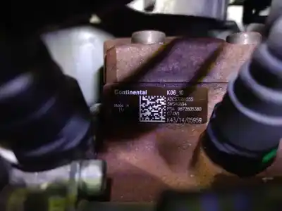 Second-hand car spare part complete engine for citroen c4 lim. 1.6 hdi fap oem iam references 9h05 10jbeh 0135tq