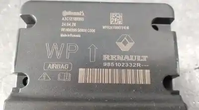 Автозапчастина б/у блок управління подушками безпеки для renault clio v (b7_) 1.6 e-tech 140 (b7mu) посилання на oem iam 985102332r  985102332r