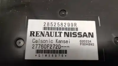 Pièce détachée automobile d'occasion unité de commande de chauffage pour renault clio v (b7_) 1.6 e-tech 140 (b7mu) références oem iam 285258299r 27760f272d calsonic 285258299r